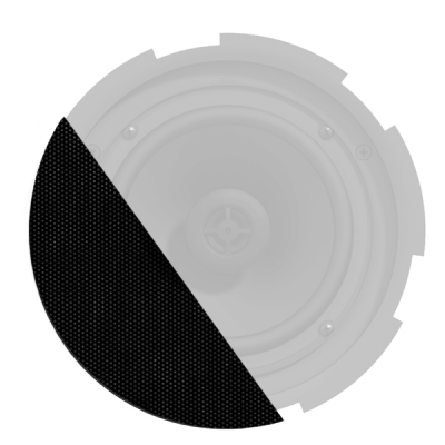  Głośnik głośniki AUDAC GLI 08/OB Front grill for CIRA8 series speakers with cloth & outdoor treatment Black version
