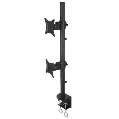Uchwyt biurkowy Techly 13 cale-27 cale, 2x10kg na 2 monitory regulowany