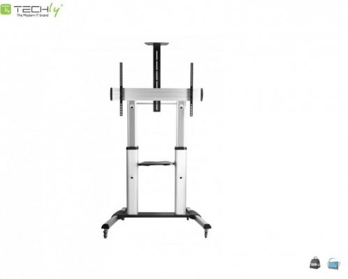 Stojak mobilny Techly 60 cali-100 cali, 100kg regulowany