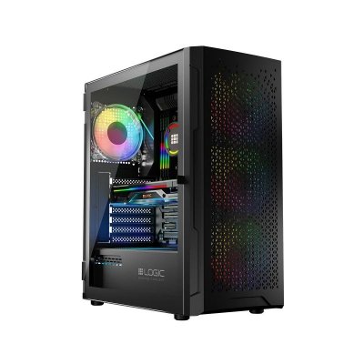 Obudowa komputerowa LOGIC Aramis ARGB USB 3.0 Black