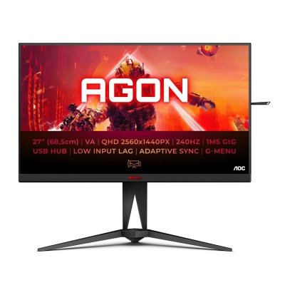 Monitor AOC 27 cali AGON AG275QZN/EU 2xHDMI 2xDP