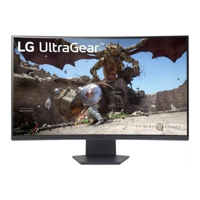 Monitor LG 31,5 cali UltraGear 32GS60QC-B VA WQHD 180Hz 2xHDMI DP