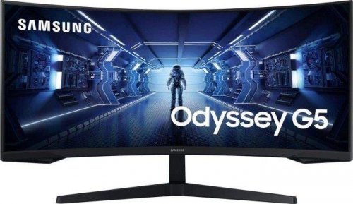 Monitor Samsung 34 cale Odyssey G5 LC34G55TWWPXEN HDMI DP
