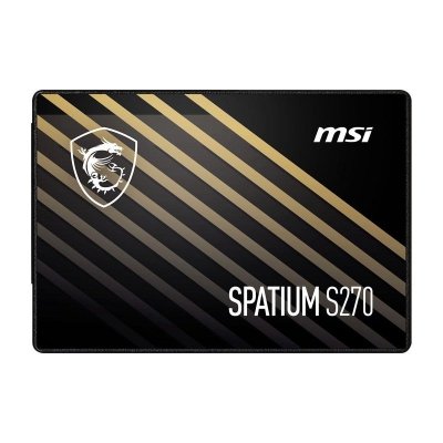 Dysk SSD MSI SPATIUM S270 480GB SATA3 2.5 cali (500/450 MB/s) 3D NAND 7mm