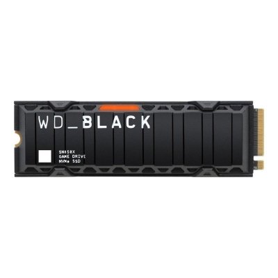 Dysk SSD WD Black SN850X 4TB M.2 2280 PCIe NVMe (7300/6600 MB/s) z radiatorem WDS400T2XHE