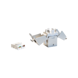 Procab VCK526A/S Keystone CAT6A shielded jack idc termination 180° Shielded