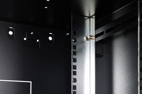 Digitus Szafa sieciowa wisząca Dynamic 19" 9U rack 474x600x450mm, drzwi szyba, czarna, niezłożona, 60kg