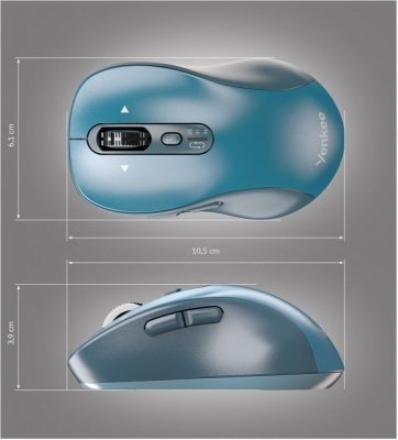 YENKEE Mysz, myszka  bezprzewodowa Dual Bluetooth+USB2,4Ghz YMS 2010BE GYRO