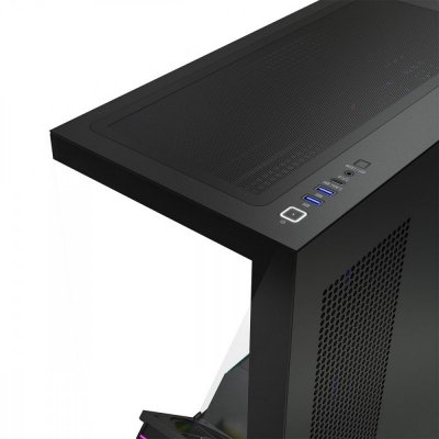 MODECOM Obudowa PC VOLCANO STELLAR PLUS ARGB MIDI 5F Czarna