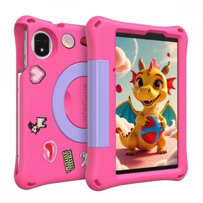 ULEFONE Tablet Tab A9 Pro Kids 4G 8" 4/128GB z etui dla dzieci różowy
