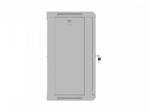 Lanberg Szafa instalacyjna rack wisząca 19 cali 12U 540x350 szara drzwi przeszklone (flat pack)