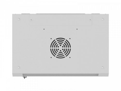Lanberg Szafa instalacyjna rack wisząca 19 cali 12U 540x350 szara drzwi przeszklone (flat pack)