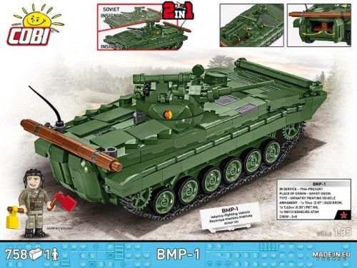 Cobi Klocki Klocki BMP-1 758 klocków