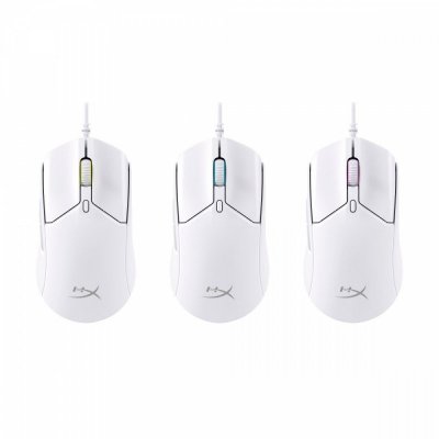 HyperX Mysz, myszka  Pulsefire Haste 2 Gaming Biała - 6N0A8AA