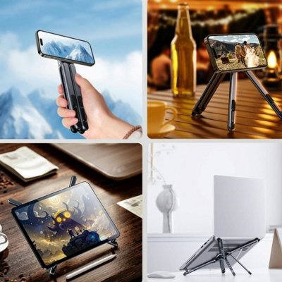 4smarts Podstawka laptop/tablet /smartfone kompatybilna z MagSafe Szara