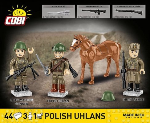 Cobi Klocki Klocki Polscy Ułani 44 klatki