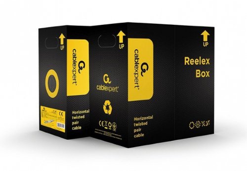 Gembird Kabel CAT6 UTP LAN (premium CCA), linka, Eca, 305 m