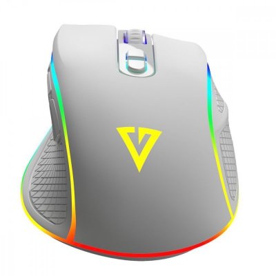 MODECOM Mysz, myszka  przewodowa optyczna VOLCANO VELES Biała