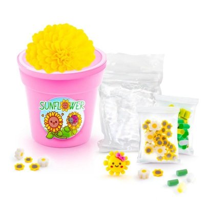 Epee Zestaw kreatywny So Slime Kwiatowe Kreacje - doniczka różowa