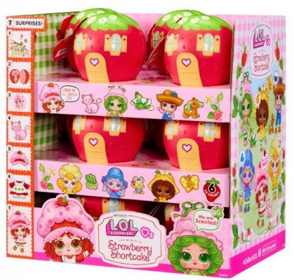 MGA L.O.L Surprise Laleczka w truskawkowym domku mix