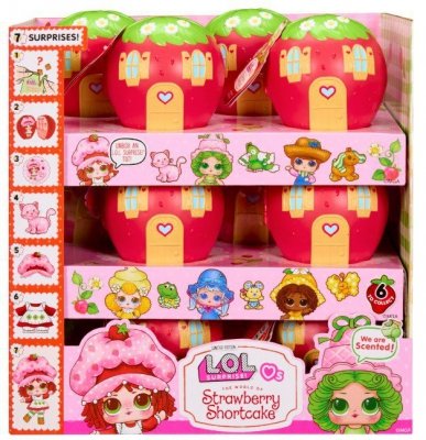 MGA L.O.L Surprise Laleczka w truskawkowym domku mix