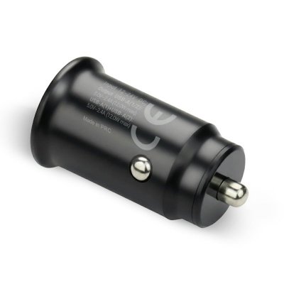 everActive Ładowarka samochodowa CC-25C 2XUSB 12W + kabel USB-C