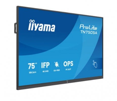 IIYAMA Monitor interaktywny 75 cali TN7505A-B1AG IPS,4K,40pkt, bez systemu operacyjnego