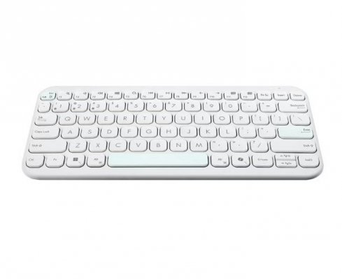 Asus Klawiatura Marshmallow KW100 BT5.0LE/Iridescent White
