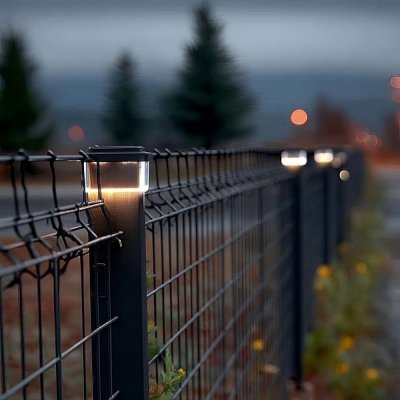 GreenBlue Lampa solarna LED na słupek GB127 WW 80x80mm 3200K