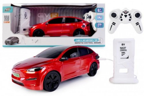 Artyk Auto R/C ze stacją ładowania czerwone