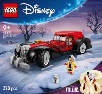 LEGO Klocki Disney 43277 Samochód Cruelli De Mon