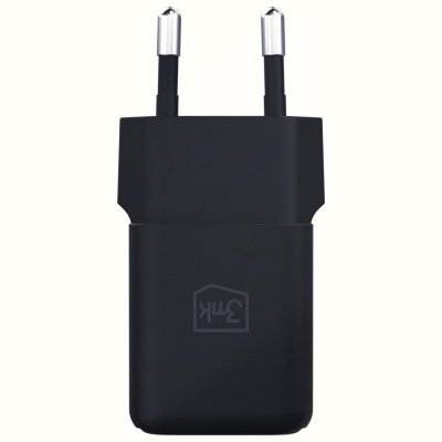 3MK Ładowarka sieciowa Hyper GaN 20W 1xUSB-A 1xUSB-C PD QC4+ czarna
