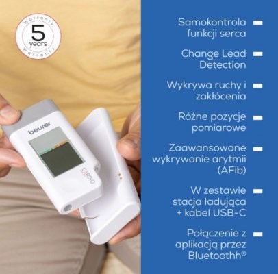 Beurer Przenośne urządzenie EKG                 ME95
