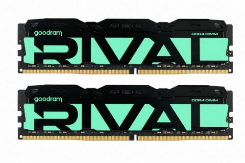 GOODRAM Pamięć do PC DDR4 Rival Radiant 64GB (2*32)/3200 CL18 zielona