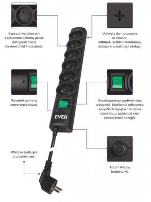 EVER Listwa OPTIMA 5m T/LZ08-OPT050/0000