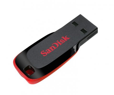 SanDisk Cruzer Blade USB Flash Drive 64GB