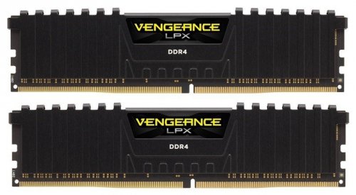Corsair DDR4 Vengeance LPX 32GB/2666(2*16GB) CL16-18-18-35 BLACK 1,20V                                                                                XMP 2.0