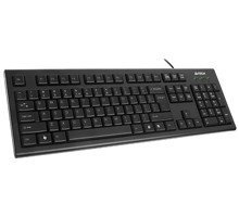 A4 Tech Klawiatura  KR-85 USB Black