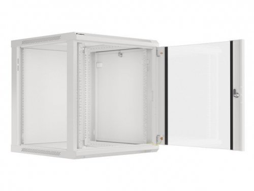 Lanberg Szafa instalacyjna wisząca 19&#039;&#039; 12U 600X600mm szara (drzwi       szklane)