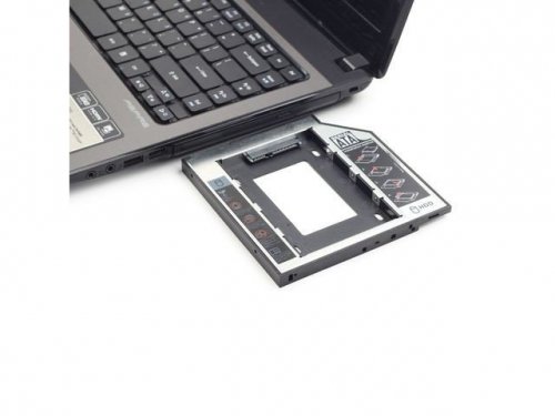 Gembird Adapter HDD ramka 5,25&#039;&#039; na 2,5&#039;&#039; Slim 12mm