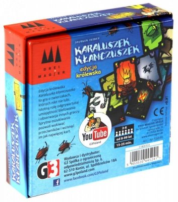 G3 Gra Karaluszek Kłamczuszek (edycja Królewska)