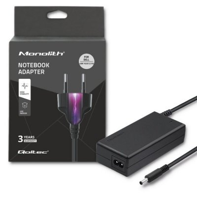 Qoltec Zasilacz do Dell 45W | 19.5V | 2.31A | 4.5*3.0+pin