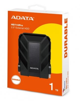 Adata DashDrive Durable HD710 1TB 2.5&#039;&#039; USB3.1 Czarny