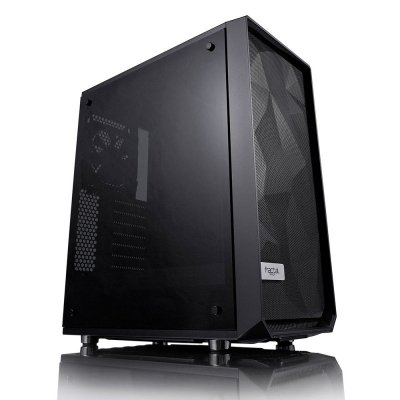 Fractal Design Meshify C Blackout Tempered Glass 2.5&#039;/3.5&#039; drive capacity  uATX/ATX/ITX