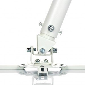 ART Uchwyt podwieszany 45-76cm do projektora P-107W 15KG Biały