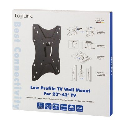 LogiLink Uchwyt ścienny LCD/LED VESA 200x200, 23-42 cale
