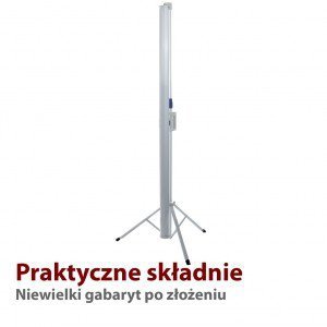 ART Ekran ręczny na statywie 4;3 72 cale 145x110cm TS-72 4:3