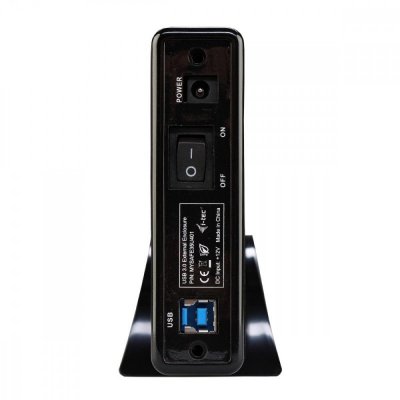 i-tec MYSAFE Advanced 3,5 cali USB 3.0 Obudowa zewnętrzna na dyski  HDD i SSD SATA I II III czarna aluminiowa