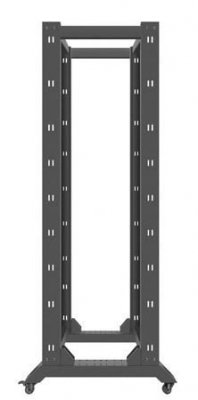 Lanberg Stojak Open Rack 42U 600x800mm czarny