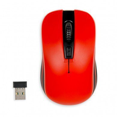 iBOX Mysz Loriini Pro optyczna Czerwona